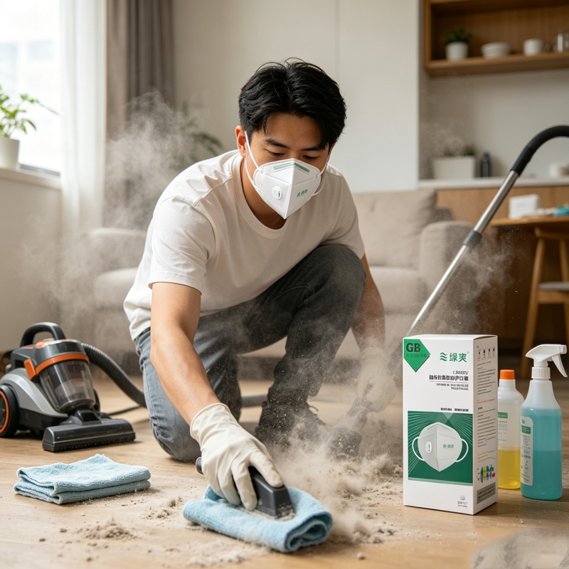 Disposable Adult Anti Particle - Dust Mask Construction recension och pris