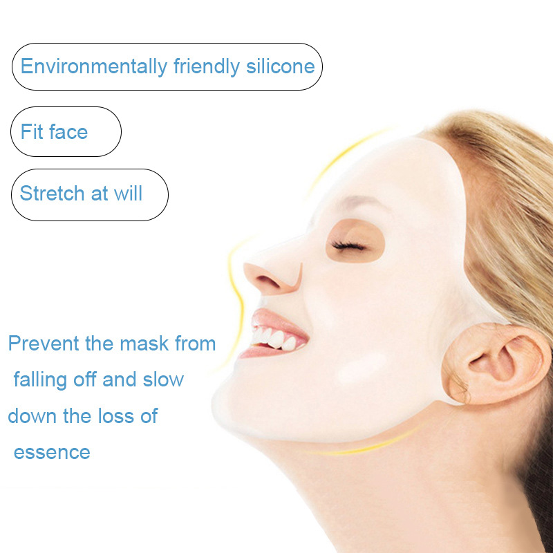 Silicone Silicone Mask  Mask F - Face Mask Storage Box recension och pris
