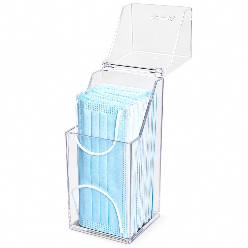 With Lid Face Mask Dispenser V - Face Mask Storage Box recension och pris
