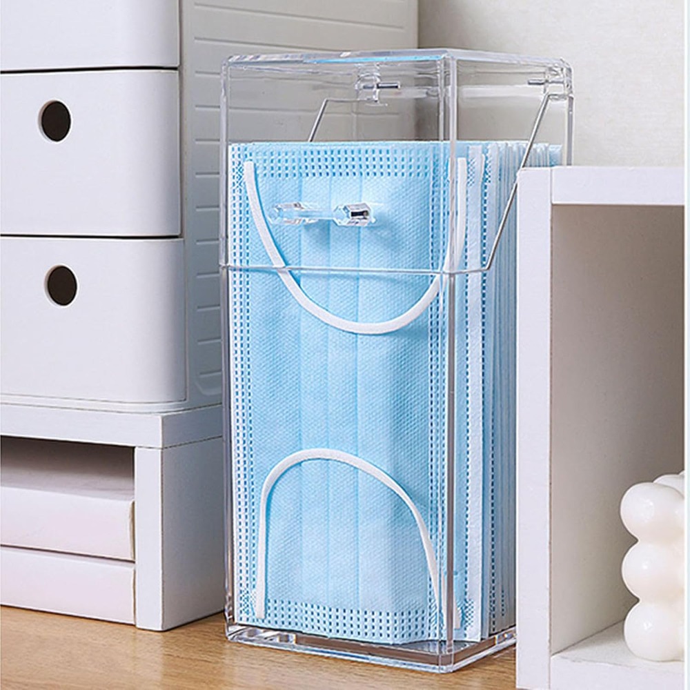With Lid Face Mask Dispenser V - Face Mask Storage Box recension och pris