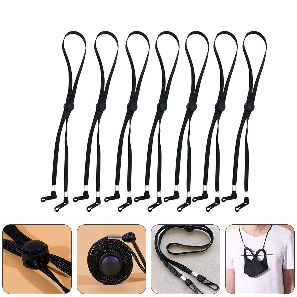 12Pcs Safety Mask Holder Adjus - Mask Lanyard Adjustable recension och pris