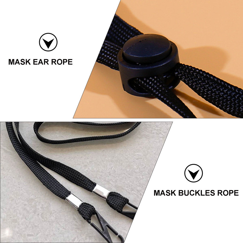 12Pcs Safety Mask Holder Adjus - Mask Lanyard Adjustable recension och pris