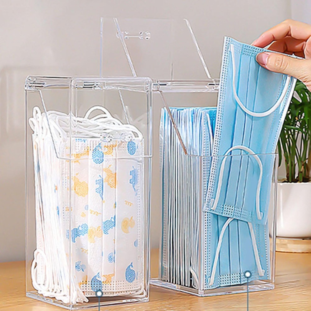 With Lid Face Mask Dispenser V - Face Mask Storage Box recension och pris