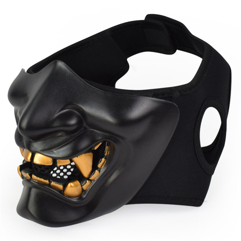 Masks Half Oni Cosplay Decor S - Respirator Half Face recension och pris