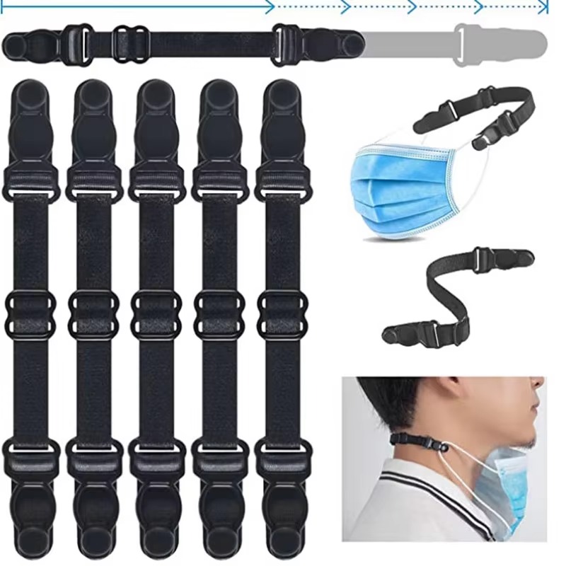 5PC Unisex Adjustable Mask Ext - Mask Lanyard Adjustable recension och pris