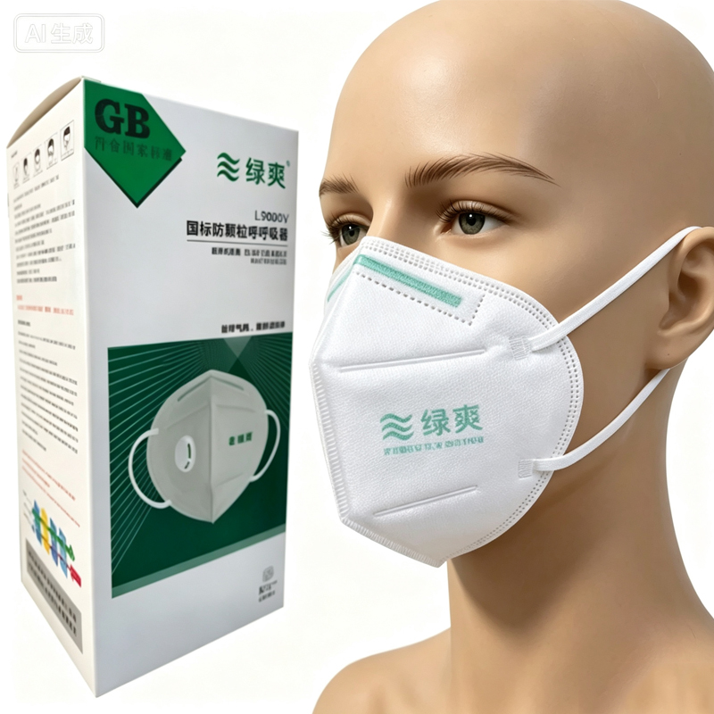 30/60/90pcs With Valve Disposa - Dust Mask Construction recension och pris