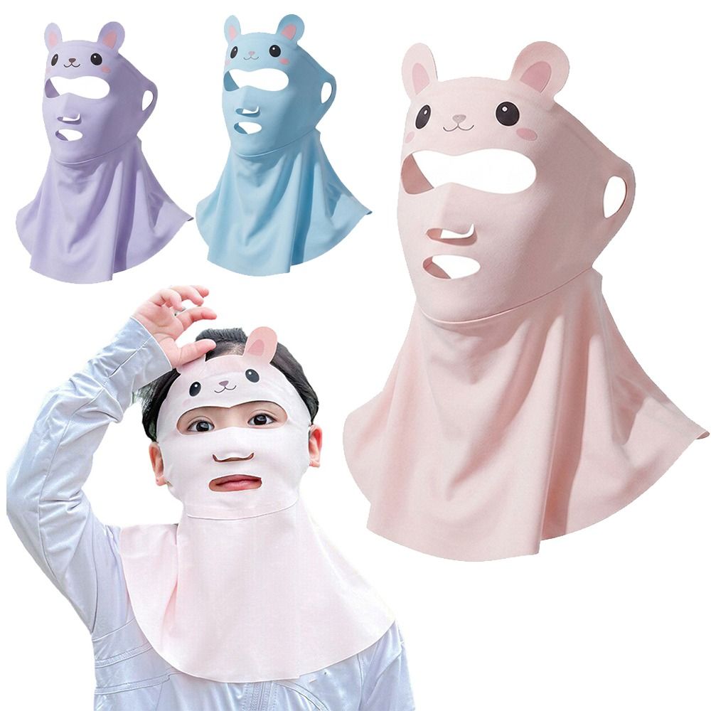 Rabbit Design Kids Sun Protect - Kids Face Mask recension och pris